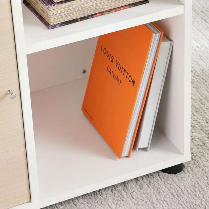 Leno Office Desk 160Cm -White Oak Top Pan Home