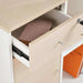 Leno Office Desk 160Cm -White Oak Top Pan Home