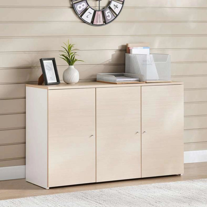 Leno Office File Cabinet - White Oak