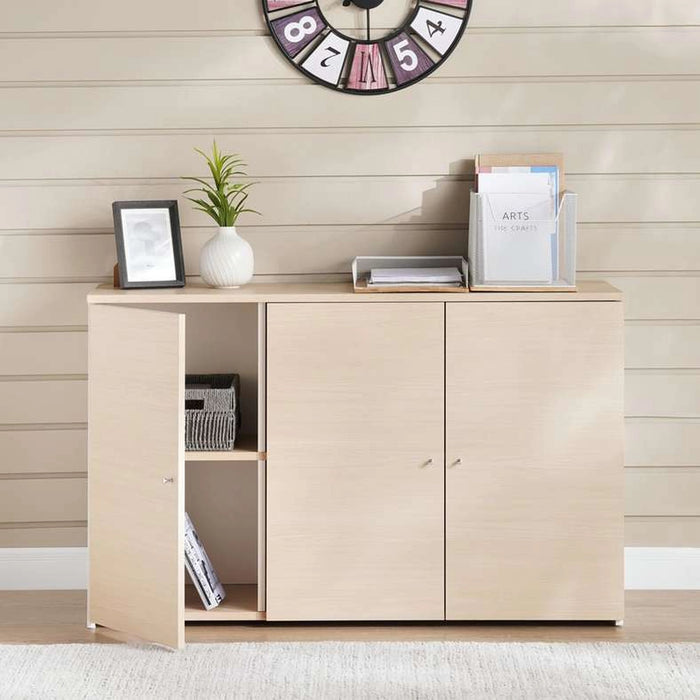 Leno Office File Cabinet - White Oak