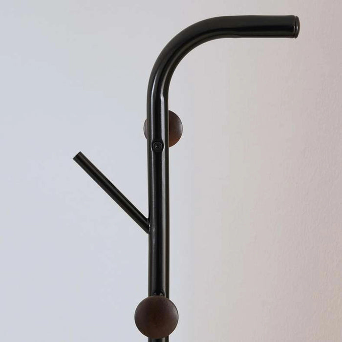 Leo Metal Tall Hanger - Black Pan Home