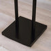 Leo Metal Tall Hanger - Black Pan Home