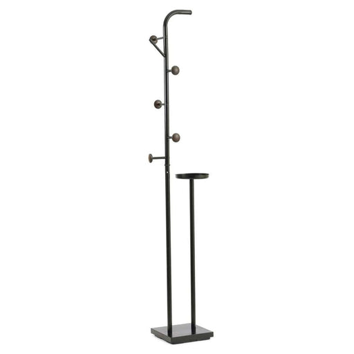 Leo Metal Tall Hanger - Black Pan Home