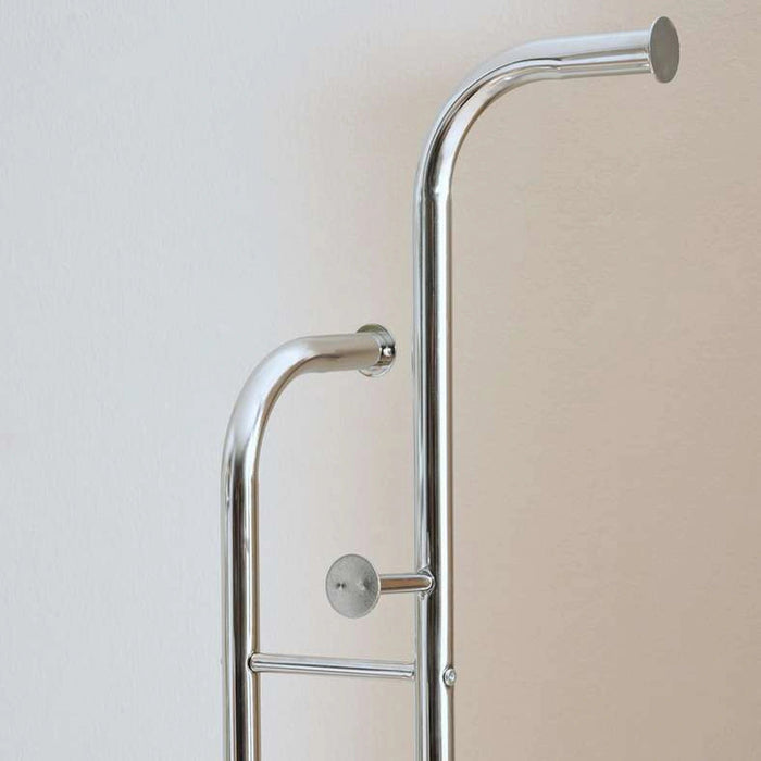 Leo Metal Tall Hanger 175Cm - Chrome Pan Home