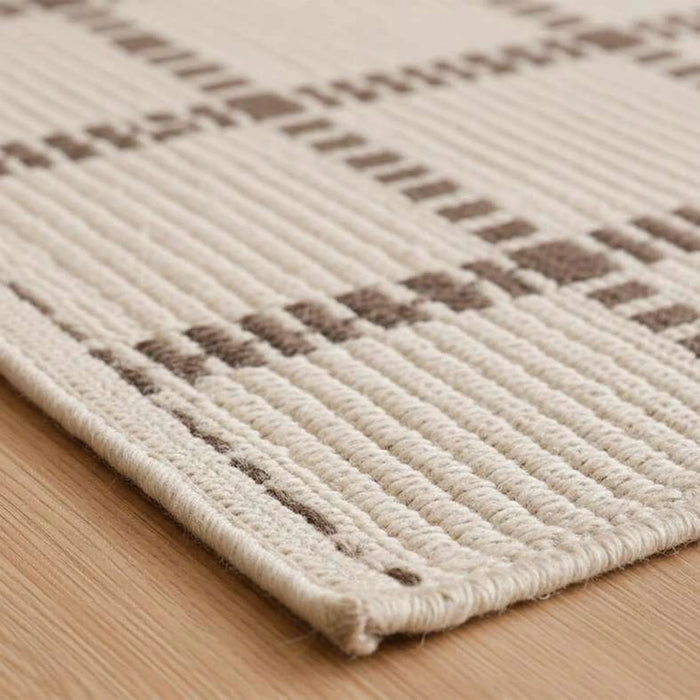 Leon Recycle Cotton Dhurrie 60X90Cm - Choco