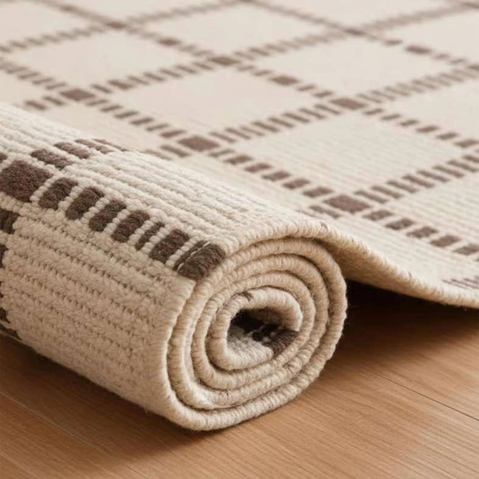 Leon Recycle Cotton Dhurrie 60X90Cm - Choco