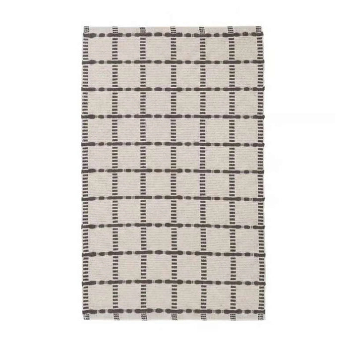 Leon Recycle Cotton Dhurrie 60X90Cm - Choco