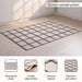 Leon Recycle Cotton Dhurrie 90X150Cm - Choco Pan Home