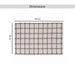 Leon Recycle Cotton Dhurrie 90X150Cm - Choco Pan Home
