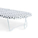 Levi Mesh Top Ironing Board With Hook For Hanging - White Pan Home