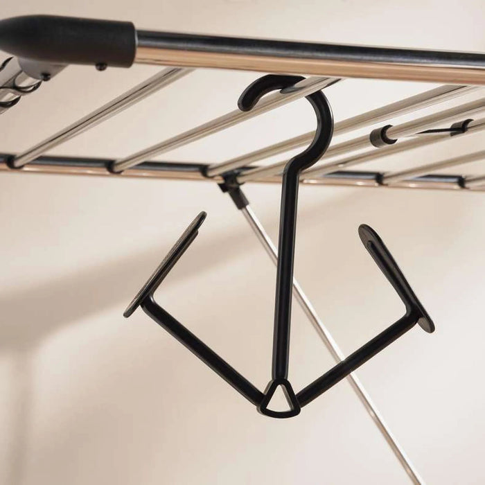 Lex Foldable Cloth Dryer With 20M Drying Space 156X62X100Cm - Black Pan Home