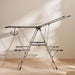 Lex Foldable Cloth Dryer With 20M Drying Space 156X62X100Cm - Black Pan Home