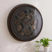 Liam Wall Clock With Gear - Antique Gold Pan Home
