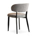 Libby Dining Chair - Grey Black Pan Home