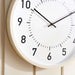 Liege Wall Clock Dia 40Cm - White Pan Home