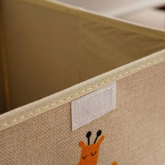 Lifeney Foldable Storage Box 30X30X29Cm - Cream