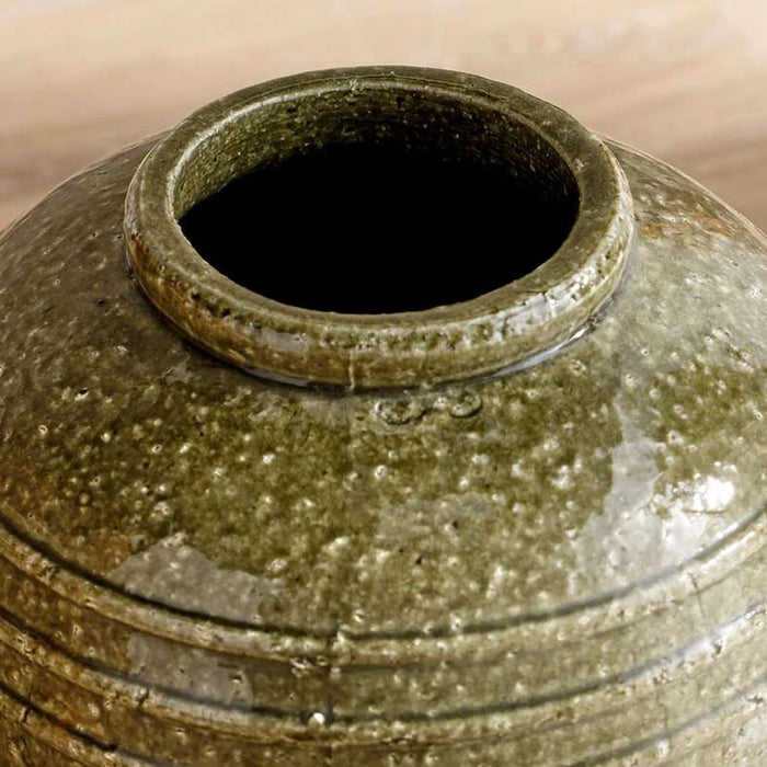 Lifon Stoneware Vase 29X29X29Cm - Green