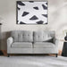 Lilac 3 Seater Sofa Pan Home