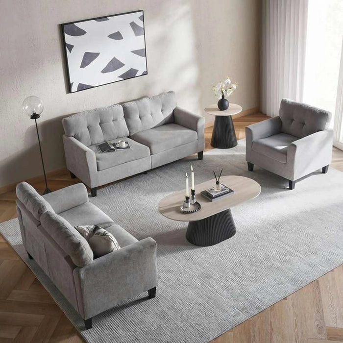 Lilac 3 Seater Sofa Pan Home