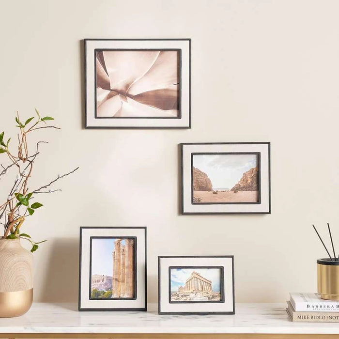 Lily Photo Frame 19X24Cm - Light Beige Pan Home