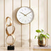 Lily Wall Clock Dia 30Cm - Gold Pan Home