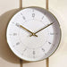 Lily Wall Clock Dia 30Cm - Gold Pan Home