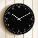 Lindsey Wall Clock Dia 51X4.5Cm- Black Pan Home