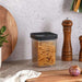 Linea Square Food Container 1.1L - Clear & Grey Pan Home