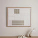 Linus Textured Printed Canvas Wall Art 50X70Cm - Beige Pan Home