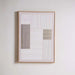 Linus Textured Printed Canvas Wall Art 50X70Cm - Beige Pan Home