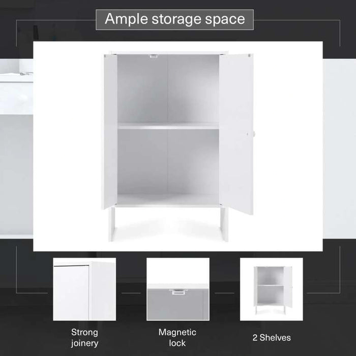 Linz Office Cabinet - White