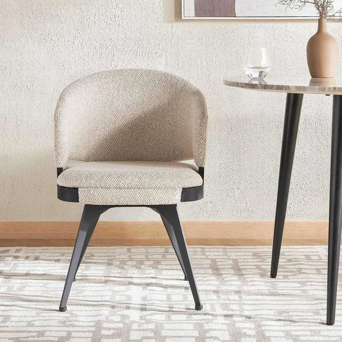 Lior Dining Chair - Beige Pan Home
