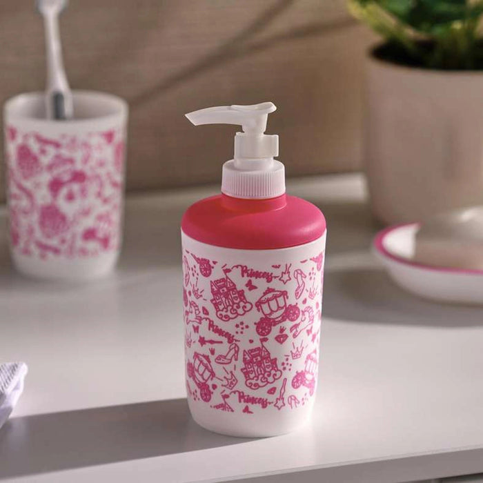 Little Princess Bath Accessories 3Pc Set-Pink Pan Home