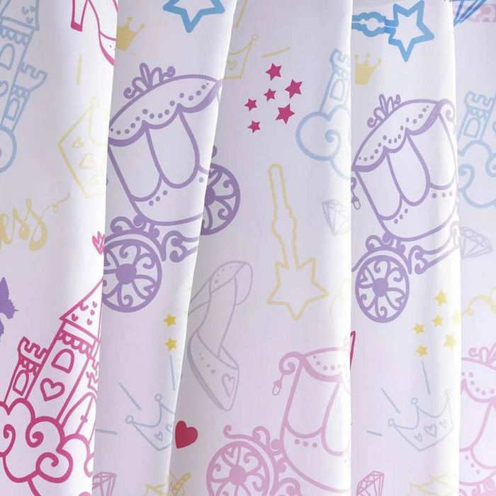 Little Princess Shower Curtain 180X180 Cm-Pink Pan Home