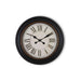Liva Wall Clock Dia 76.2X5.7Cm - Black Pan Home