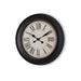 Liva Wall Clock Dia 76.2X5.7Cm - Black Pan Home