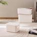 Livia Versatile Storage Box With Lid 13L 38X27.6X15Cm - White Pan Home