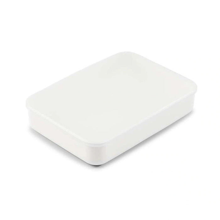 Livia Versatile Storage Box With Lid 6.5L 38X27.6X7.6Cm - White Pan Home