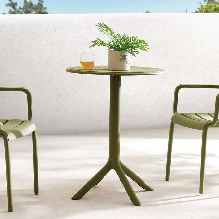 Livoly Round Table Dia 60 Cm - Olive Green