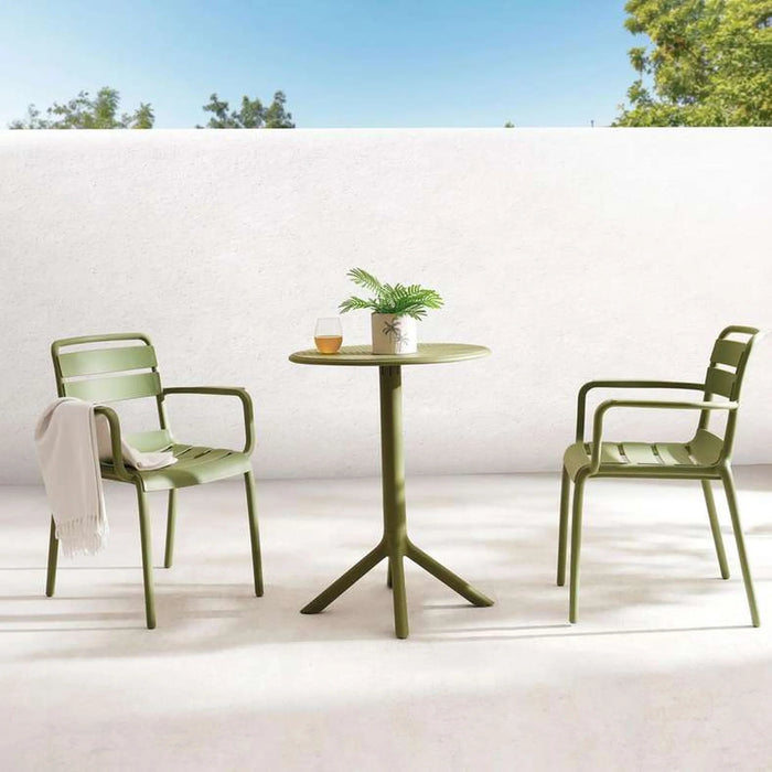 Livoly Round Table Dia 60 Cm - Olive Green