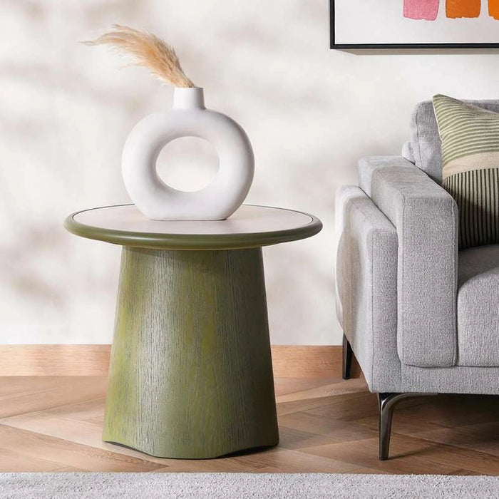 Liya Coffee Table Ceramic Medium - Natural Green