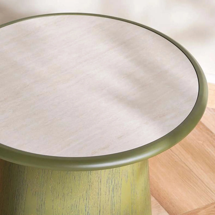 Liya Coffee Table Ceramic Medium - Natural Green