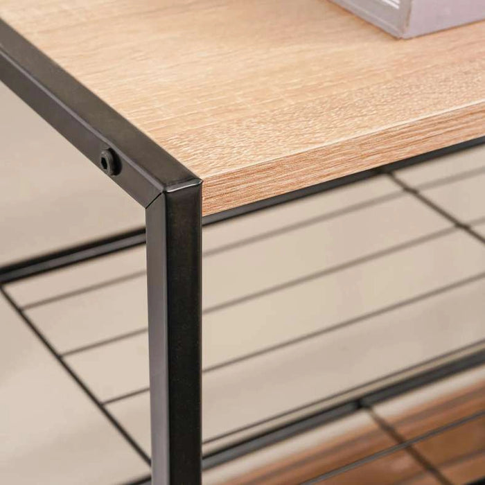 Lobby Shoe Rack 63X30X63cm - Black