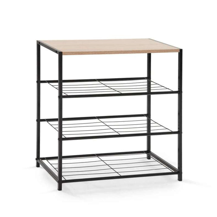 Lobby Shoe Rack 63X30X63cm - Black