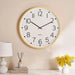 Lomax Wall Clock Dia 70Cm - Natural Pan Home
