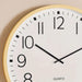 Lomax Wall Clock Dia 70Cm - Natural Pan Home