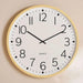 Lomax Wall Clock Dia 70Cm - Natural Pan Home