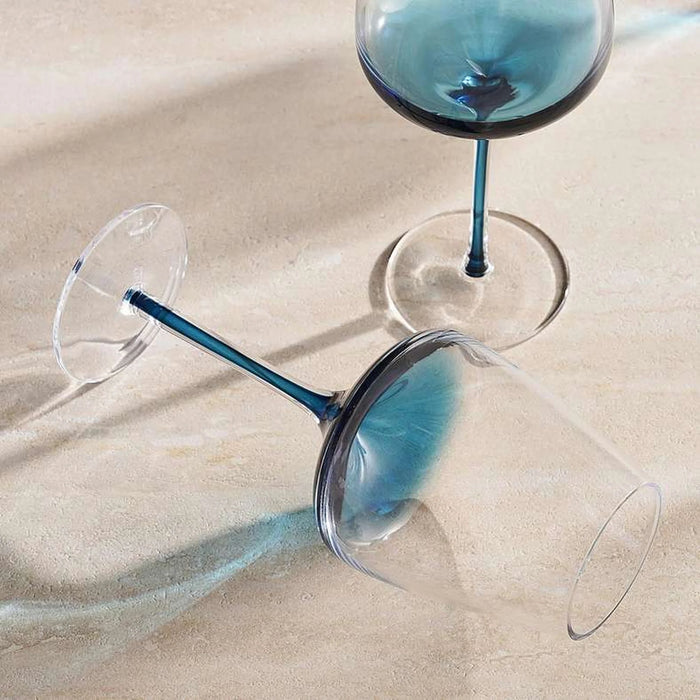 Lona 4-Piece Stemware Glass Set 400Ml -Blue