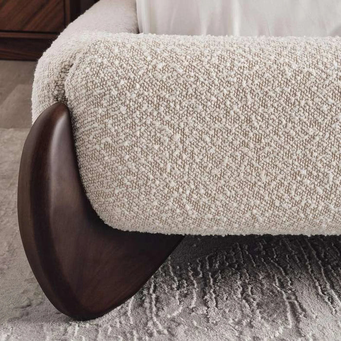 Lorein Queen Bed 160X200 Cm - Beige Pan Home