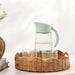 Lorena Rattan Decor Tray Dia30X7Cm- Natural Pan Home